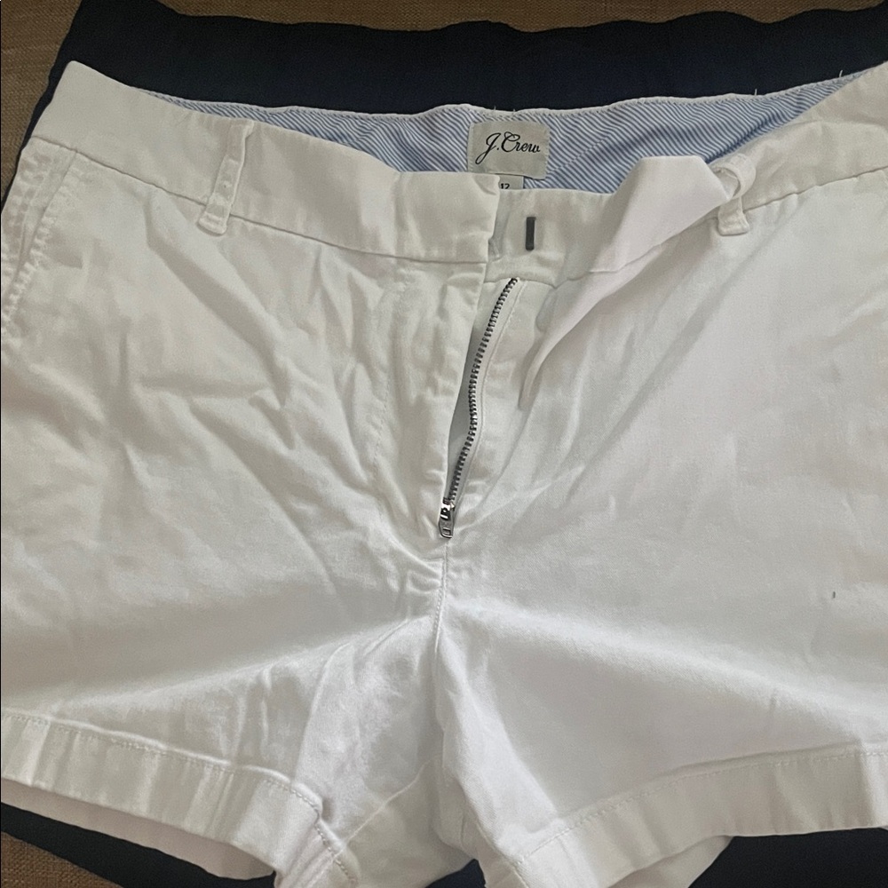 J. Crew Women's White Shorts
